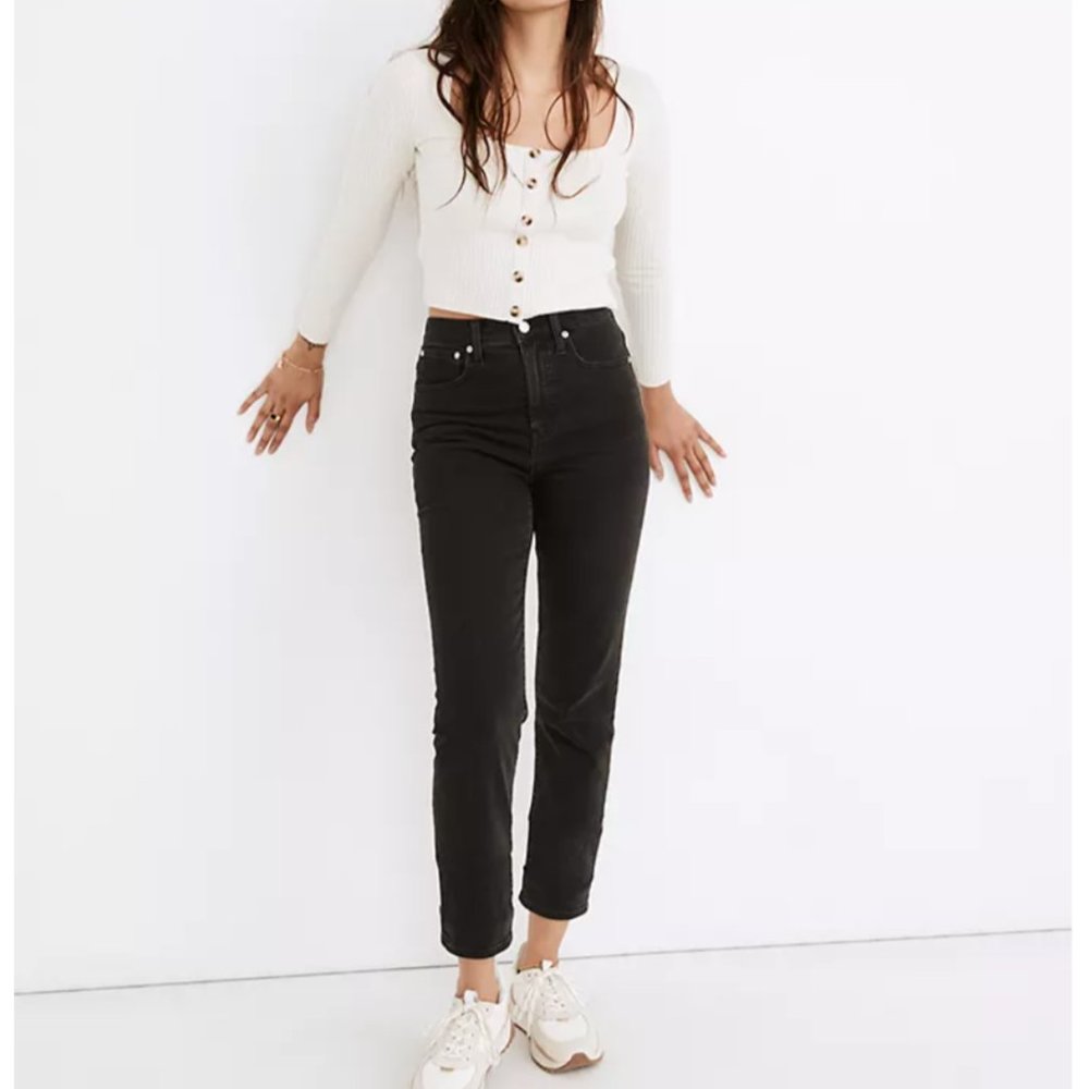 Madewell Tall Classic Straight Jeans in Lunar Wash - Like NEW - 25T